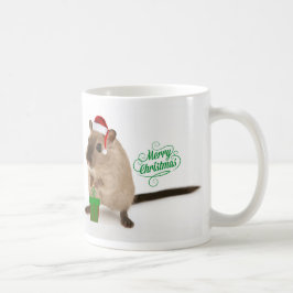 Taza De Café Merry Christmouse