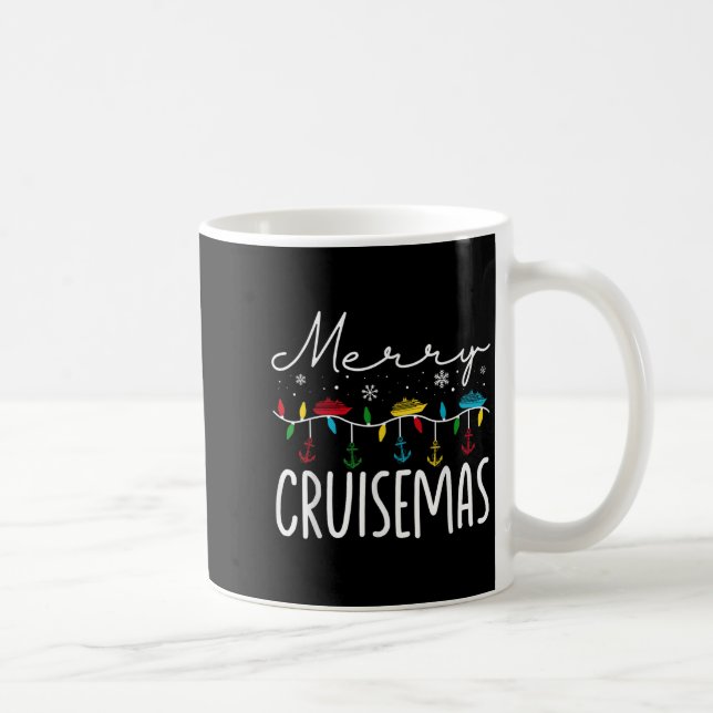 Taza De Café Merry Cruisemas Christmas Family Cruisin Funny Cru (Derecha)