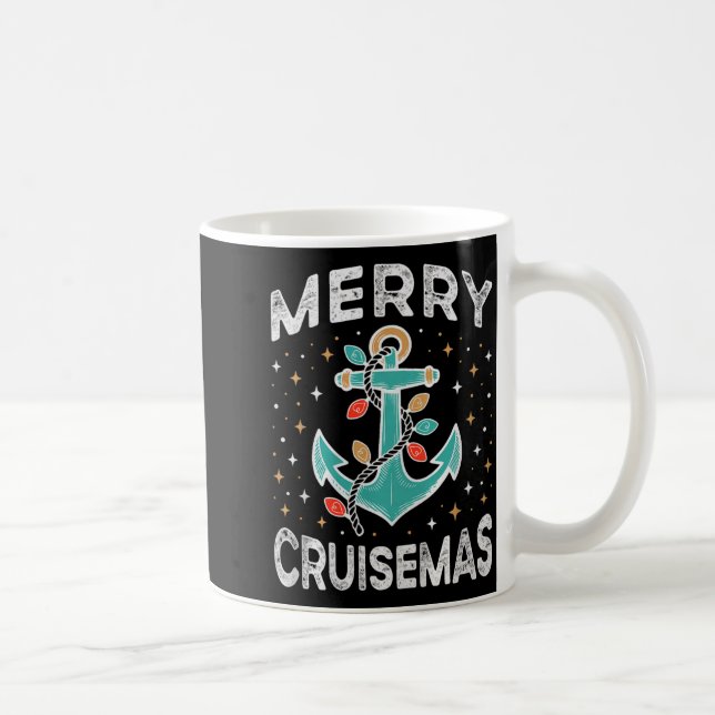 Taza De Café Merry Cruisemas Cruise Mas Matching Family Christm (Derecha)