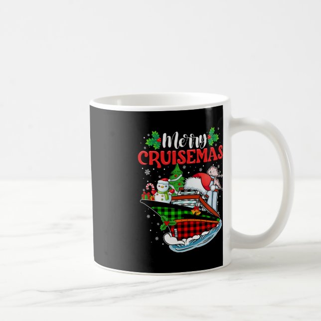 Taza De Café Merry Cruisemas Familia Cruise Navidades 2023 Dive (Derecha)