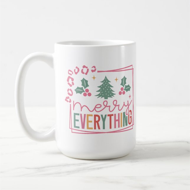 Taza De Café Merry Everything (Izquierda)