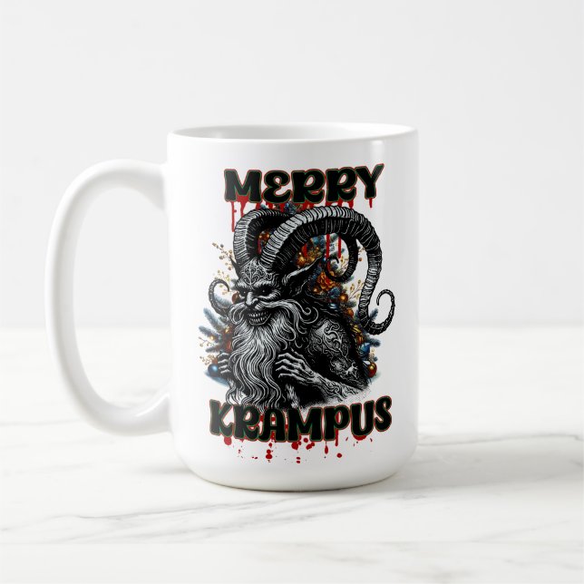 Taza De Café Merry Krampus (Izquierda)