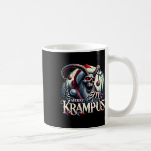 Taza De Café Merry Krampus Krampus Llega A La Ciudad Horror Chr