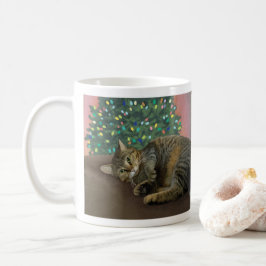 Taza De Café Merry Mischief - Navidades Kitty Coffee Mug