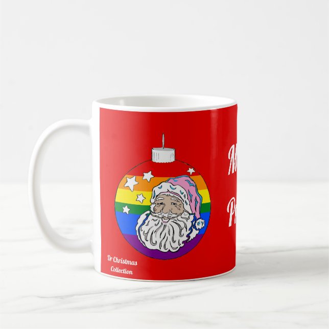 Taza De Café Merry Pride Santa (Izquierda)