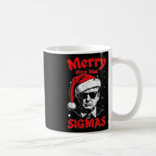 Taza De Café Merry Rizz Mas Sigmas Gracioso Gen Alpha X-mas San