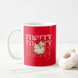 Taza De Café Merry santa navidades