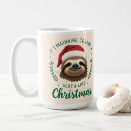 Taza De Café Merry Slothmas, Coffee Mug
