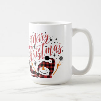 Taza De Café Merry Snowman