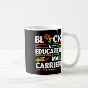 Taza De Café Mes africano de la historia negra y mai educado
