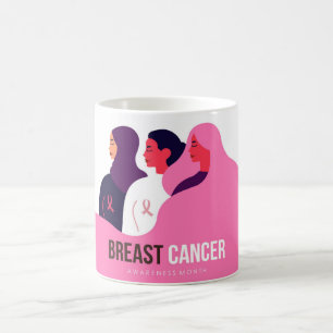 Taza De Café Mes de Conciencia sobre el Cáncer de Mama
