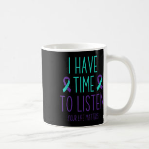 Taza De Café Mes de Conciencia sobre la Prevención del Suicidio