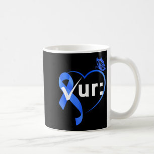 Taza De Café Mes de concienciación sobre el cáncer de colon col