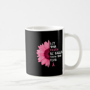 Taza De Café Mes de Concienciación sobre el Cáncer Flor Cinta r