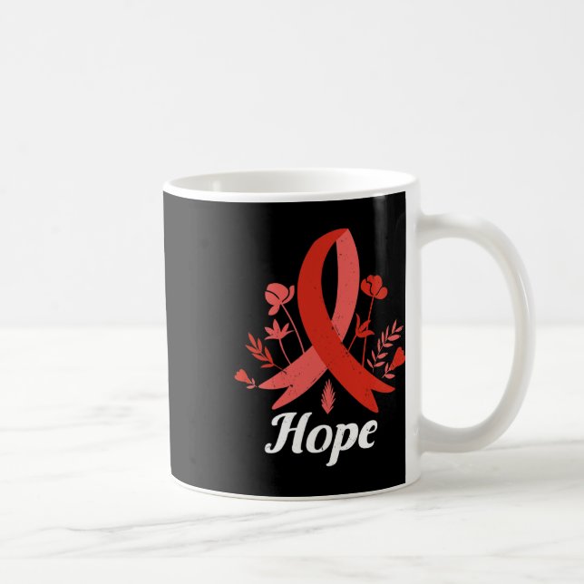 Taza De Café Mes de Concienciación sobre Enfermedades Esperanza (Derecha)