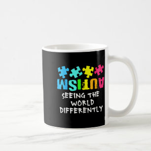 Taza De Café Mes de Concientización sobre el Autismo Apoyando V