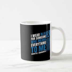 Taza De Café Mes de concientización sobre la diabetes desordena