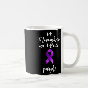 Taza De Café Mes de Concientización sobre la Epilepsia En Novie