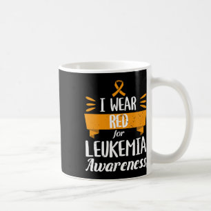 Taza De Café Mes de Concientización sobre la Leucemia Yo Uso Ro