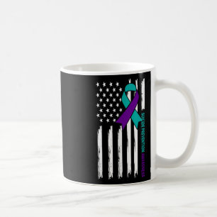 Taza De Café Mes de concientización sobre la prevención del sui