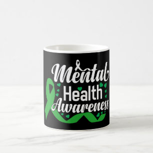 Taza De Café Mes de concientización sobre la salud mental