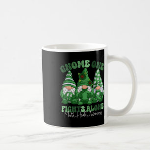 Taza De Café Mes de concientización sobre la salud mental Gnomí