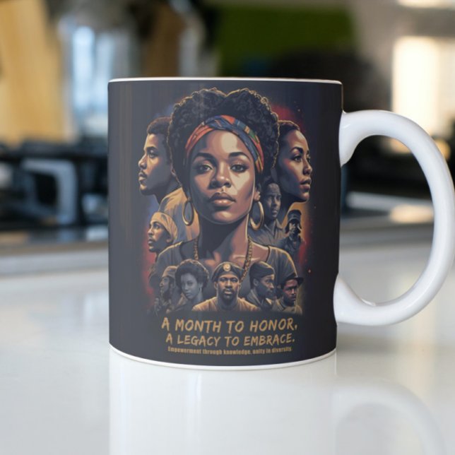 Taza De Café Mes de historia negra (Subido por el creador)
