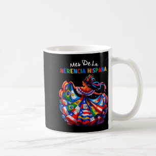 Taza De Café Mes De La Herencia Hispana Mes de la Herencia Hisp