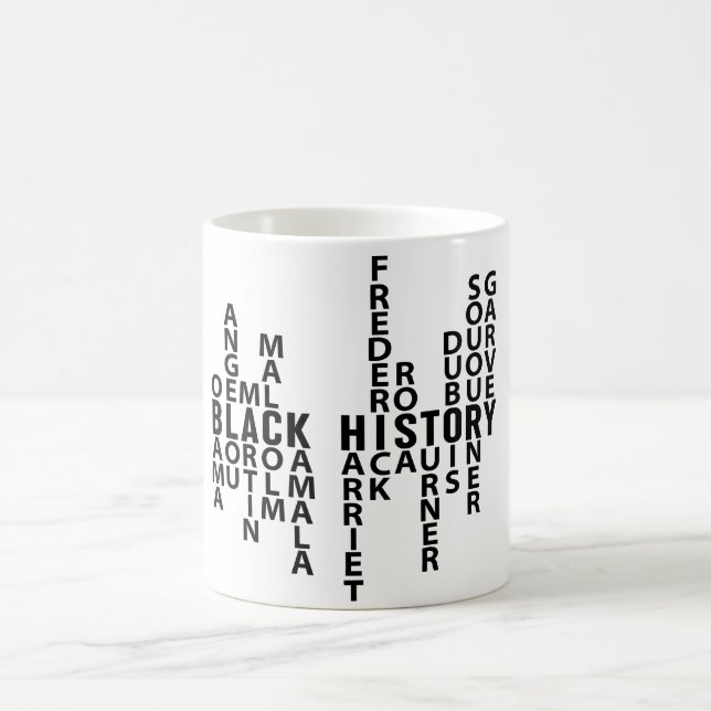 Taza De Café Mes de la Historia Afroamericana (Centro)