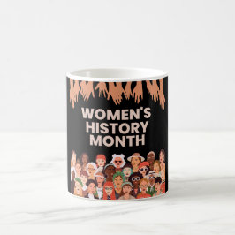 Taza De Café Mes de la historia de la mujer
