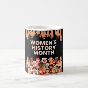 Taza De Café Mes de la historia de la mujer