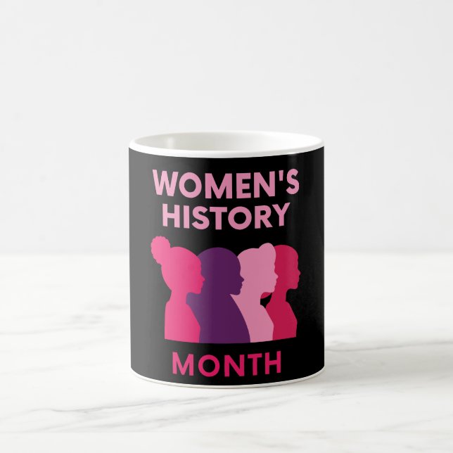 Taza De Café Mes de la historia de la mujer (Centro)