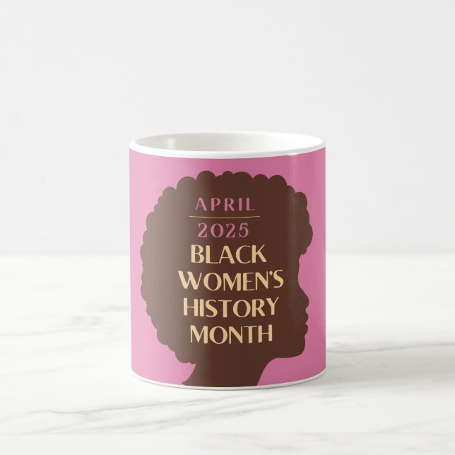 Taza De Café Mes de la historia de las mujeres negras (Centro)