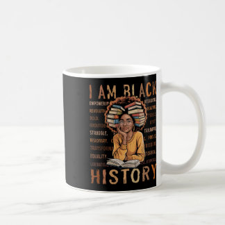 Taza De Café Mes de la Historia Negra 2026 Yo Soy la Historia N