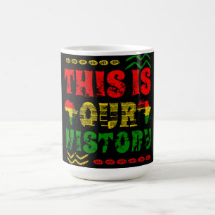 Taza De Café Mes de la Historia Negra, afroamericano