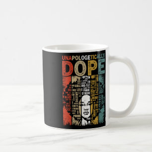 Taza De Café Mes de la Historia Negra de Drogas sin Disculpas V