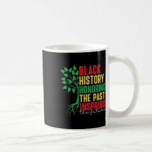 Taza De Café Mes de la Historia Negra Honrando el Pasado Inspir