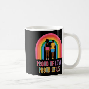 Taza De Café Mes de la historia negra: la pareja africana orgul