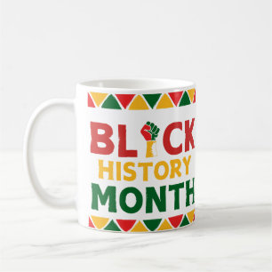 Taza De Café Mes de la Historia Negra Orgullo Mug