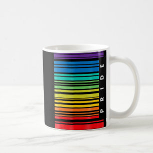 Taza De Café Mes de sensibilización LGBT Código de barras Panse