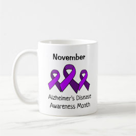 Taza De Café Mes de sensibilización sobre la enfermedad de Alzh