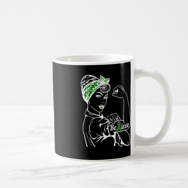 Taza De Café Mes de sensibilización sobre la salud mental Mujer (Derecha)