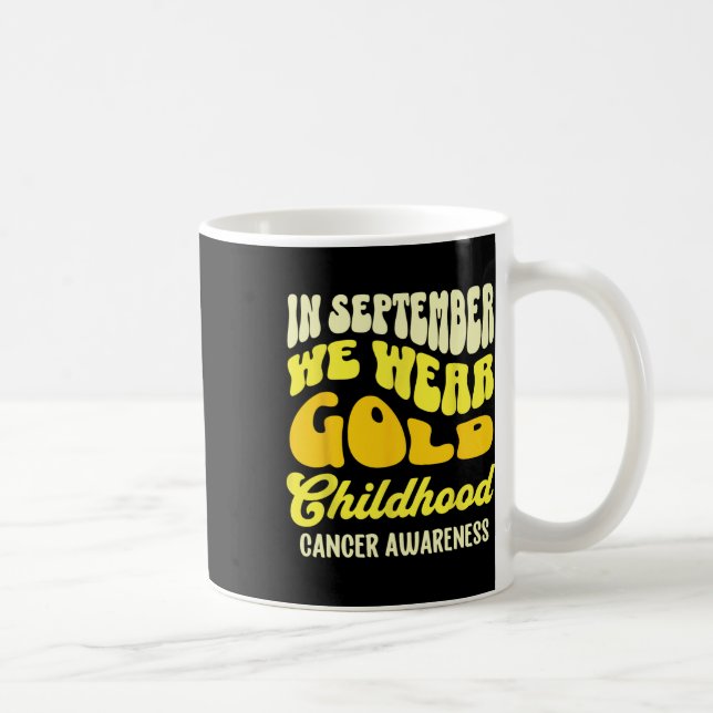 Taza De Café Mes de toma de conciencia de septiembre (Derecha)