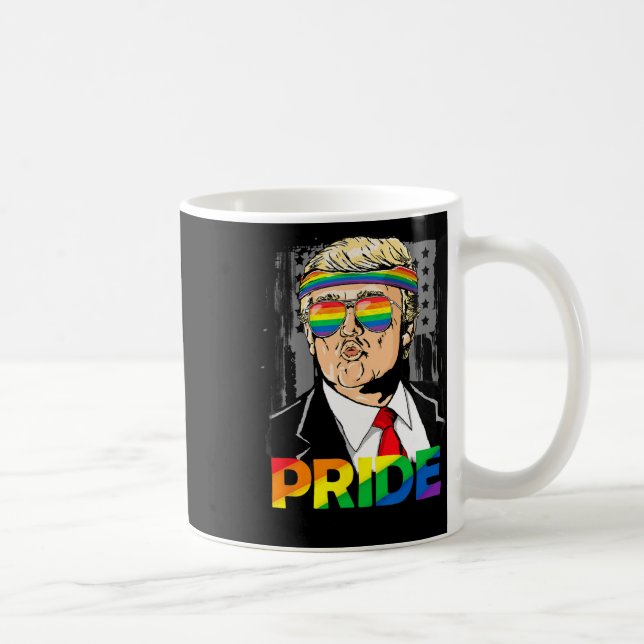 Taza De Café Mes del Orgullo Gay de Trump (Derecha)