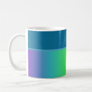 Taza De Café mes mínimo de orgullo gay colorido lgbtq