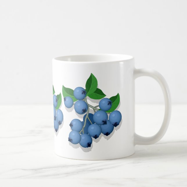 Taza De Café Mes nacional del arándano azul (Derecha)