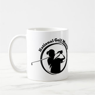 Taza De Café Mes Nacional del Golf