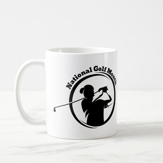 Taza De Café Mes Nacional del Golf (Izquierda)