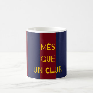 Taza De Café MÉS QUE UN CLUB mug