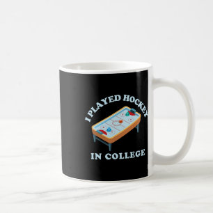 Taza De Café Mesa de Hockey de Mesa Divertida Jugue Hockey Univ
